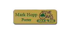 1" x 3" Full Color Name Tags 