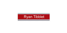 1" x 6" Wall Name Plate with Metal Frame