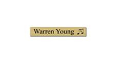 1" x 6" Wall Name Plate Only - Square Corner With Logo