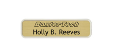 2" x 8" Wall Name Plate with Designer Frame With Logo