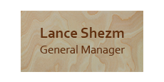 1.5 x 3 Wooden Engraved Name Tag