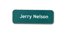 1" x 3" Engraved Name Tags